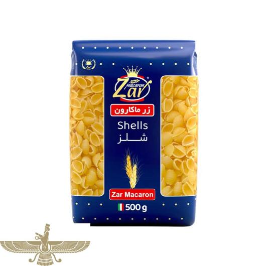 صدفی 1 ماکارون شلز زر ماکارون - 500 گرم